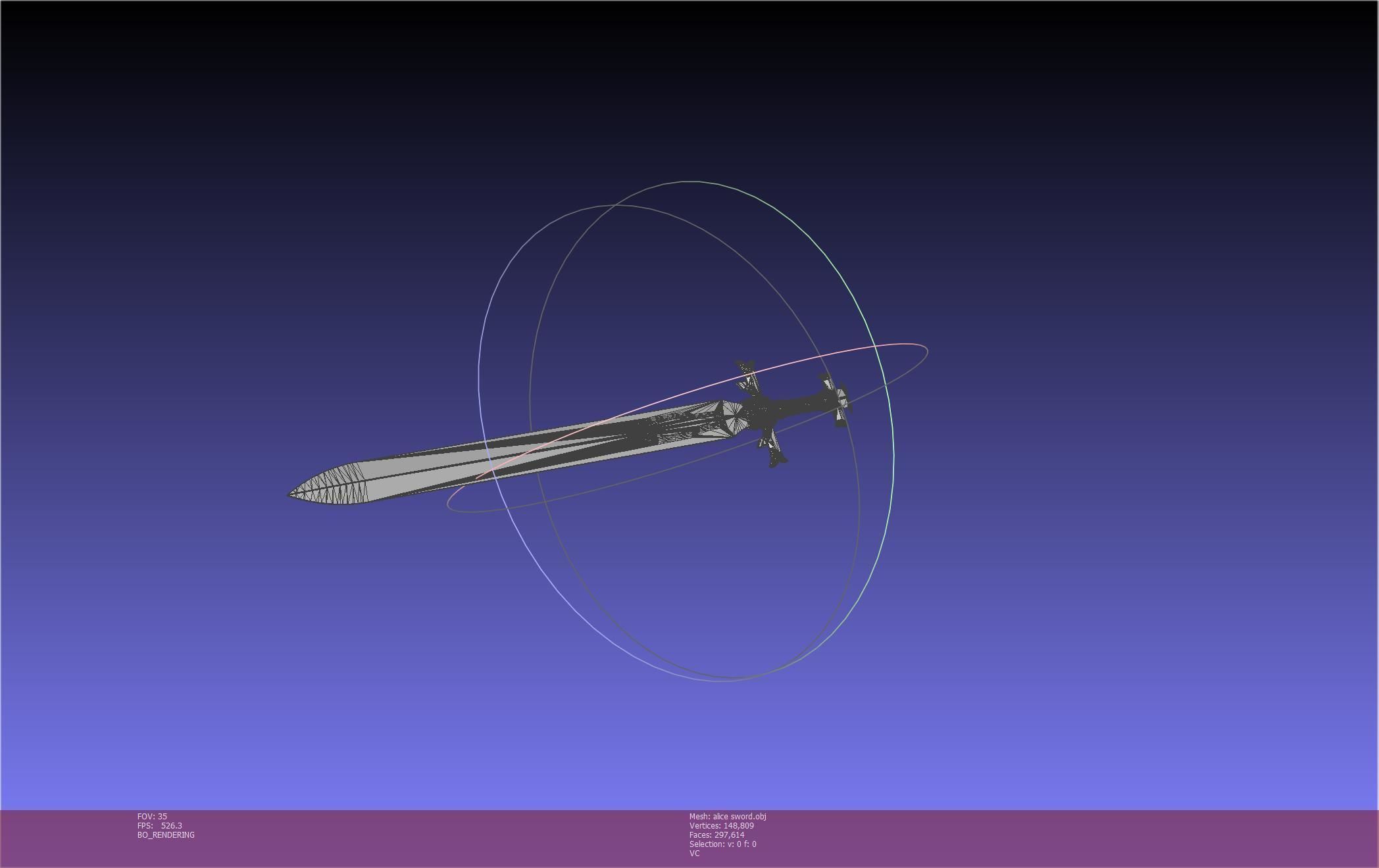 Sword Art Online Alicization Alice Sword Printable Assembly 3D print model_26