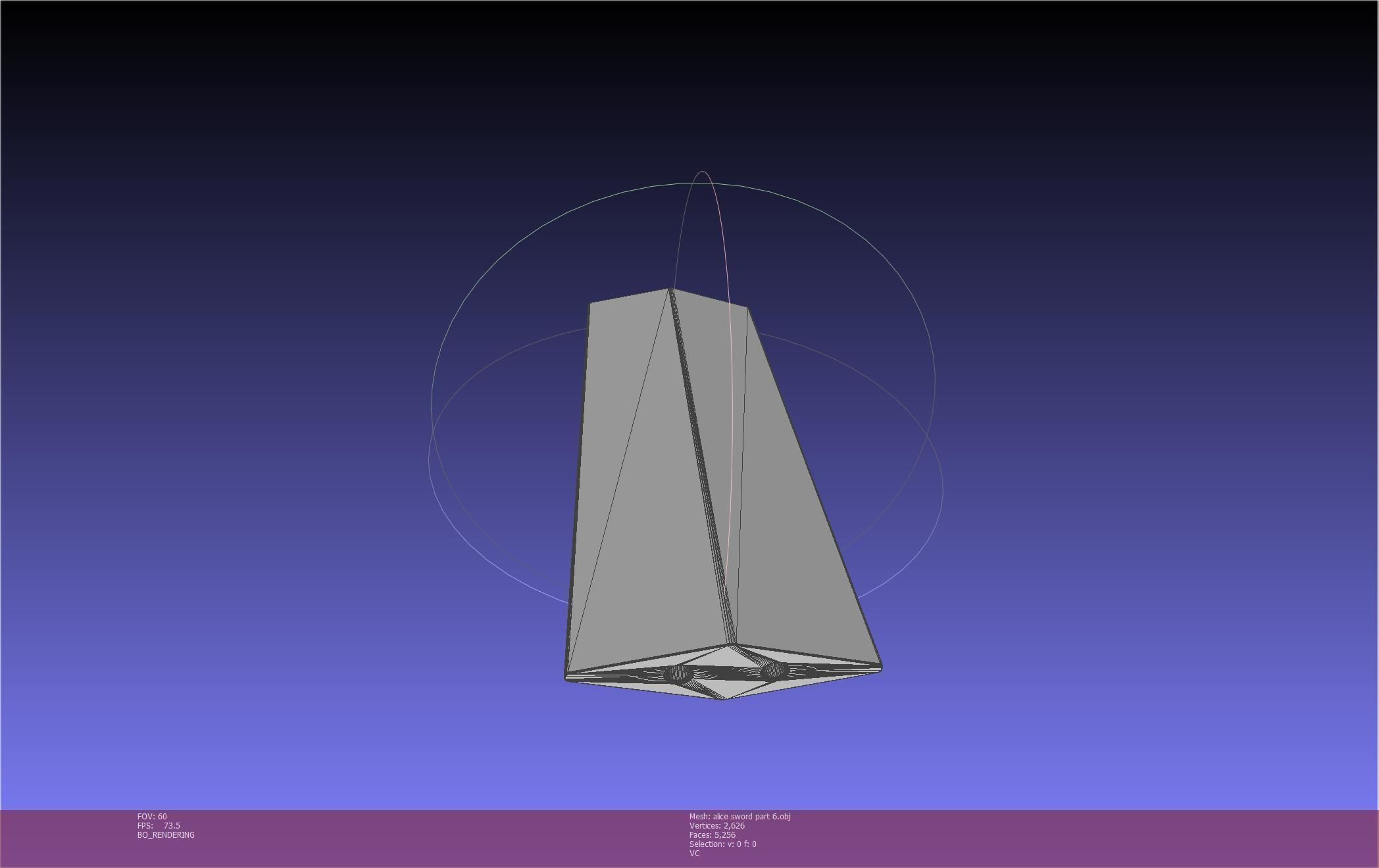 Sword Art Online Alicization Alice Sword Printable Assembly 3D print model_142
