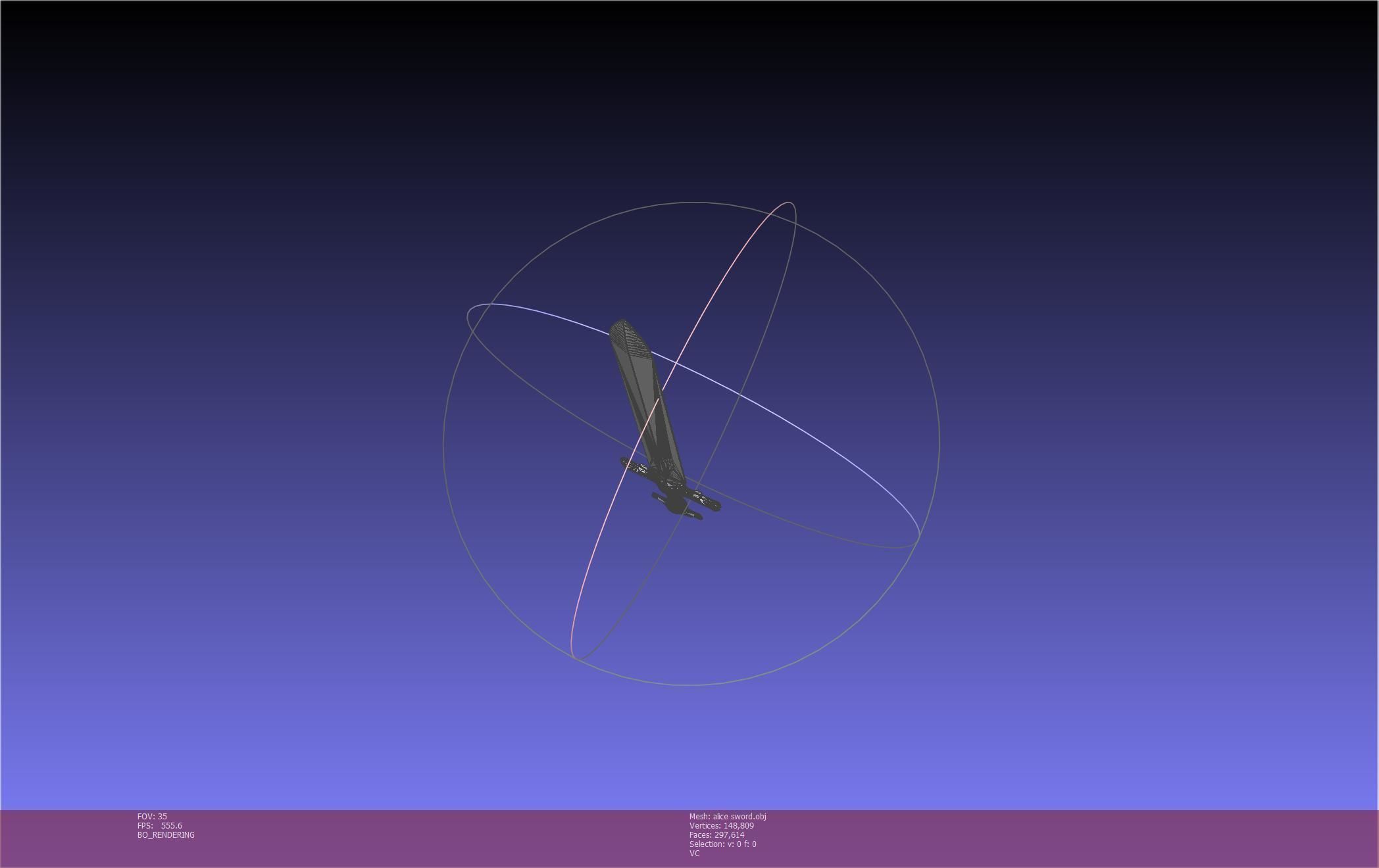 Sword Art Online Alicization Alice Sword Printable Assembly 3D print model_21