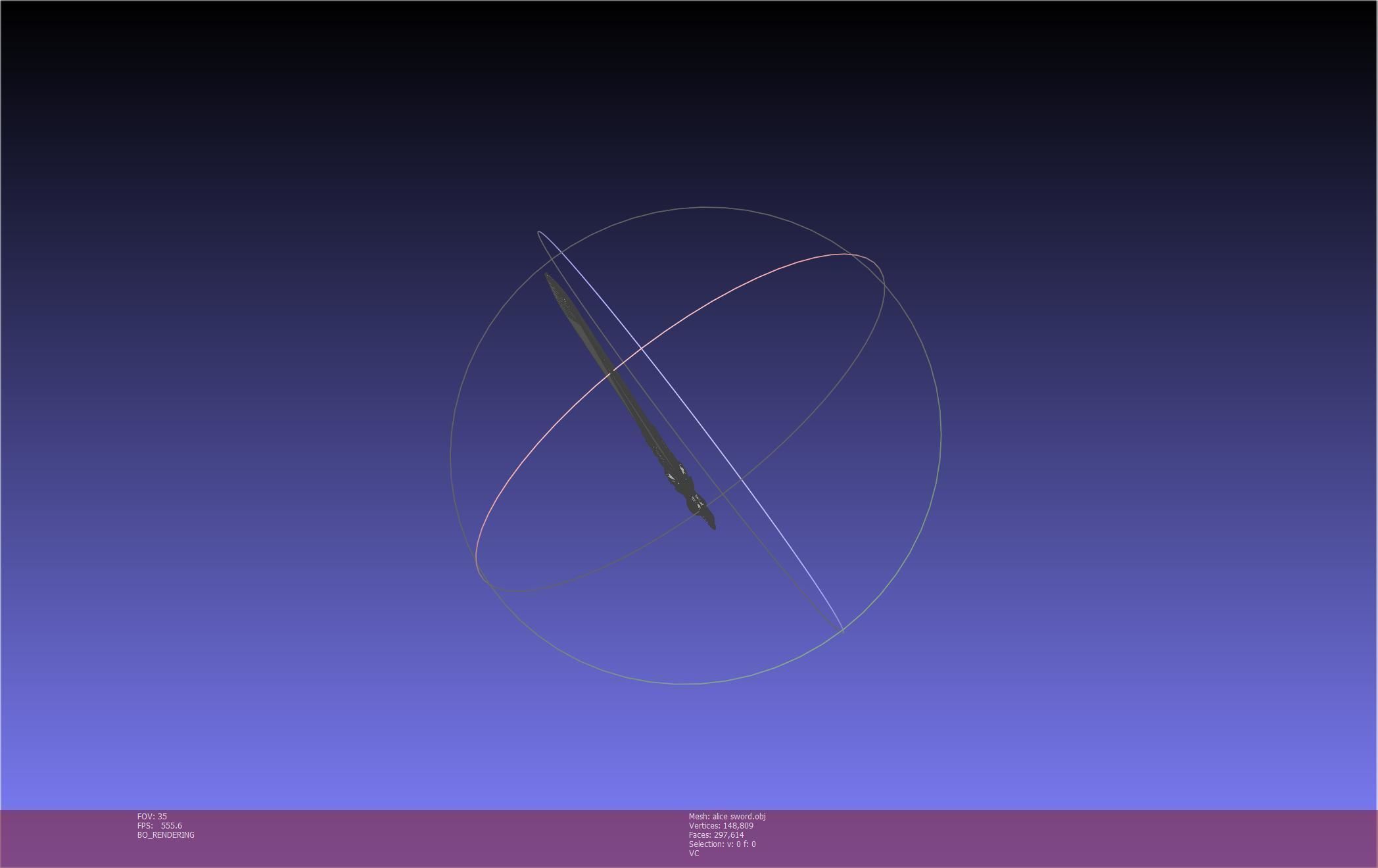 Sword Art Online Alicization Alice Sword Printable Assembly 3D print model_32