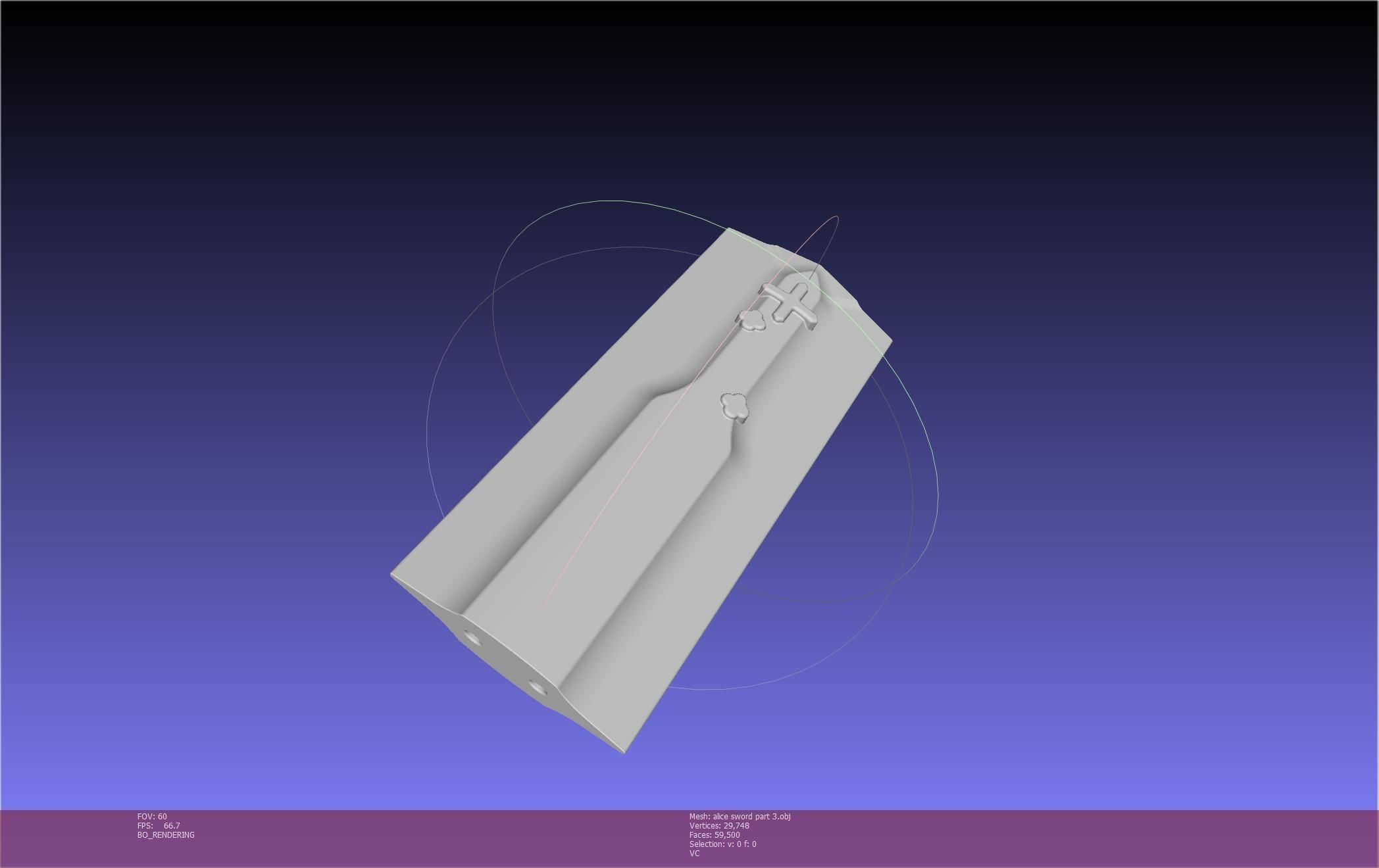 Sword Art Online Alicization Alice Sword Printable Assembly 3D print model_138