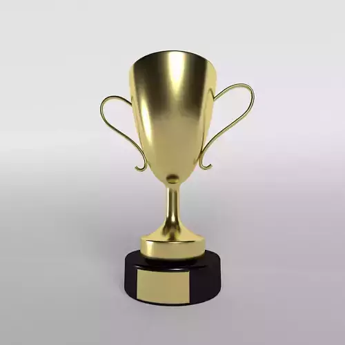Trophy v1 001 Low-poly 3D model
