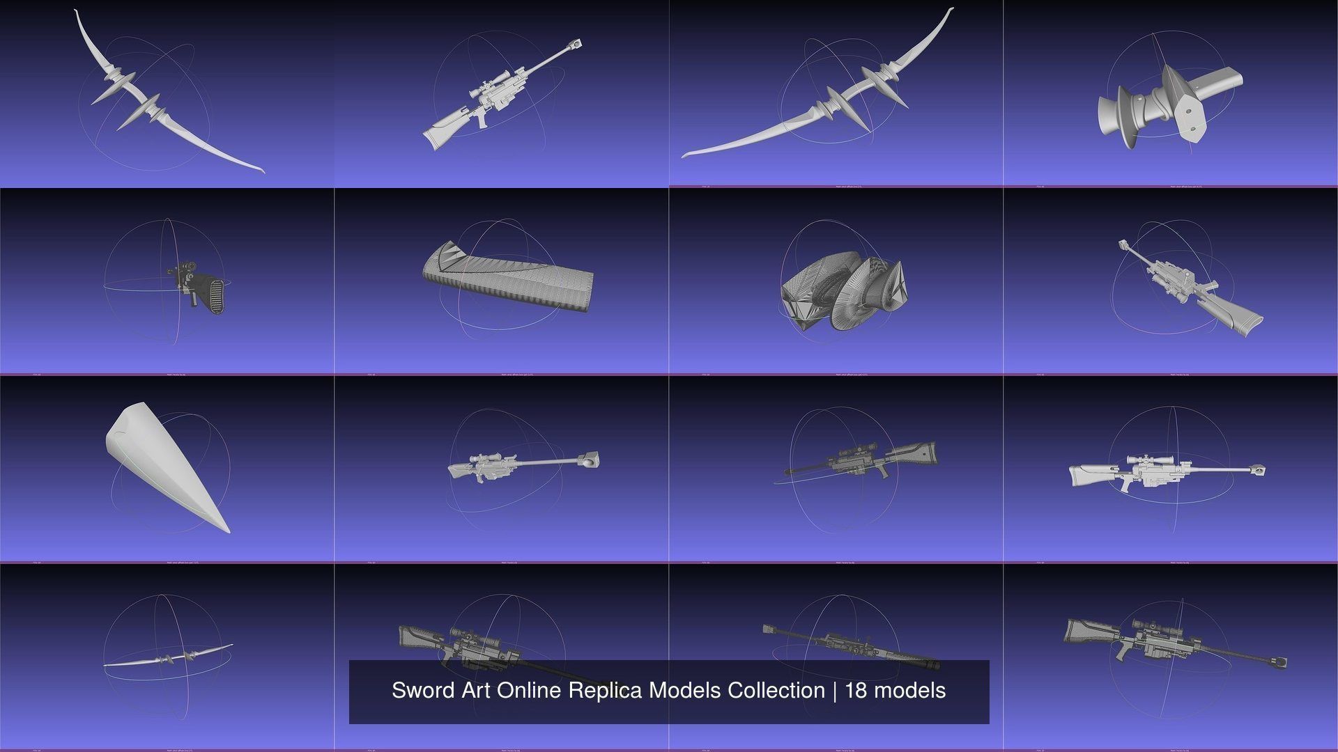 Sword Art Online Replica Models Collection _16