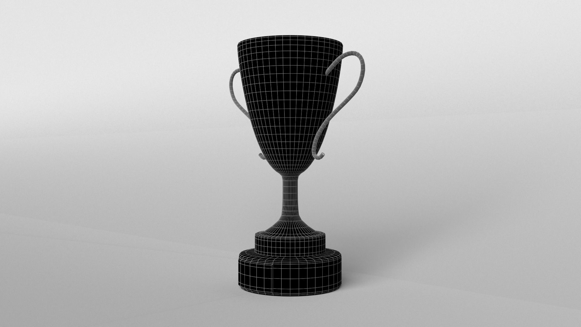 Trophy v1 003 Low-poly 3D model_7