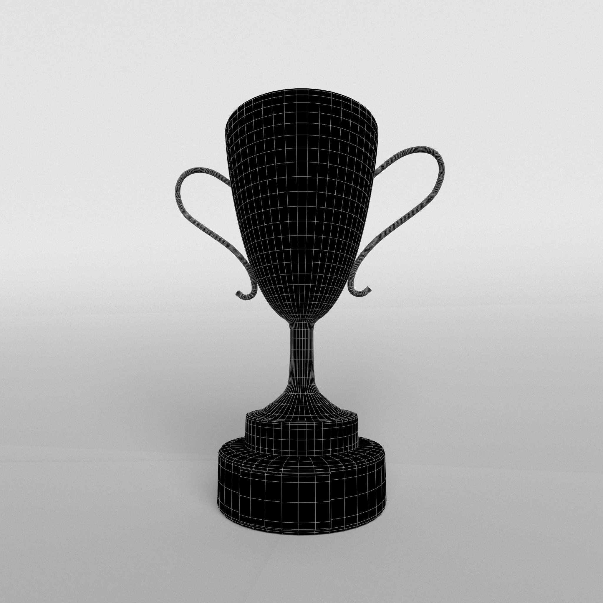 Trophy v1 003 Low-poly 3D model_5