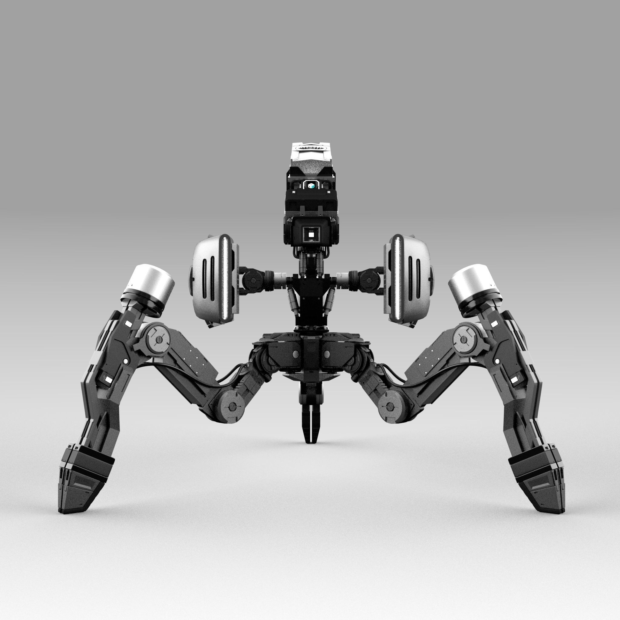 Tribot 202F 3D model_7