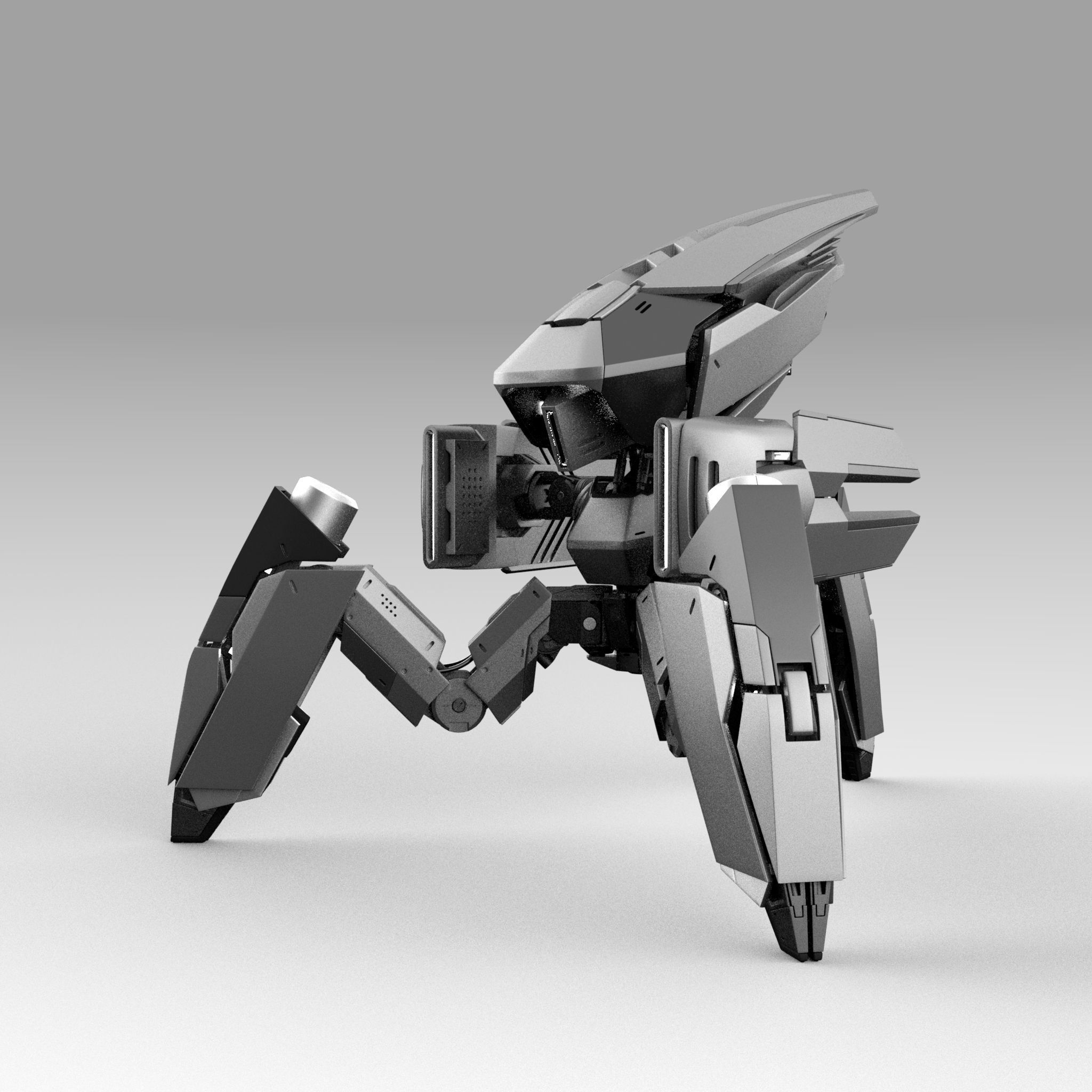 Tribot 202F 3D model_2