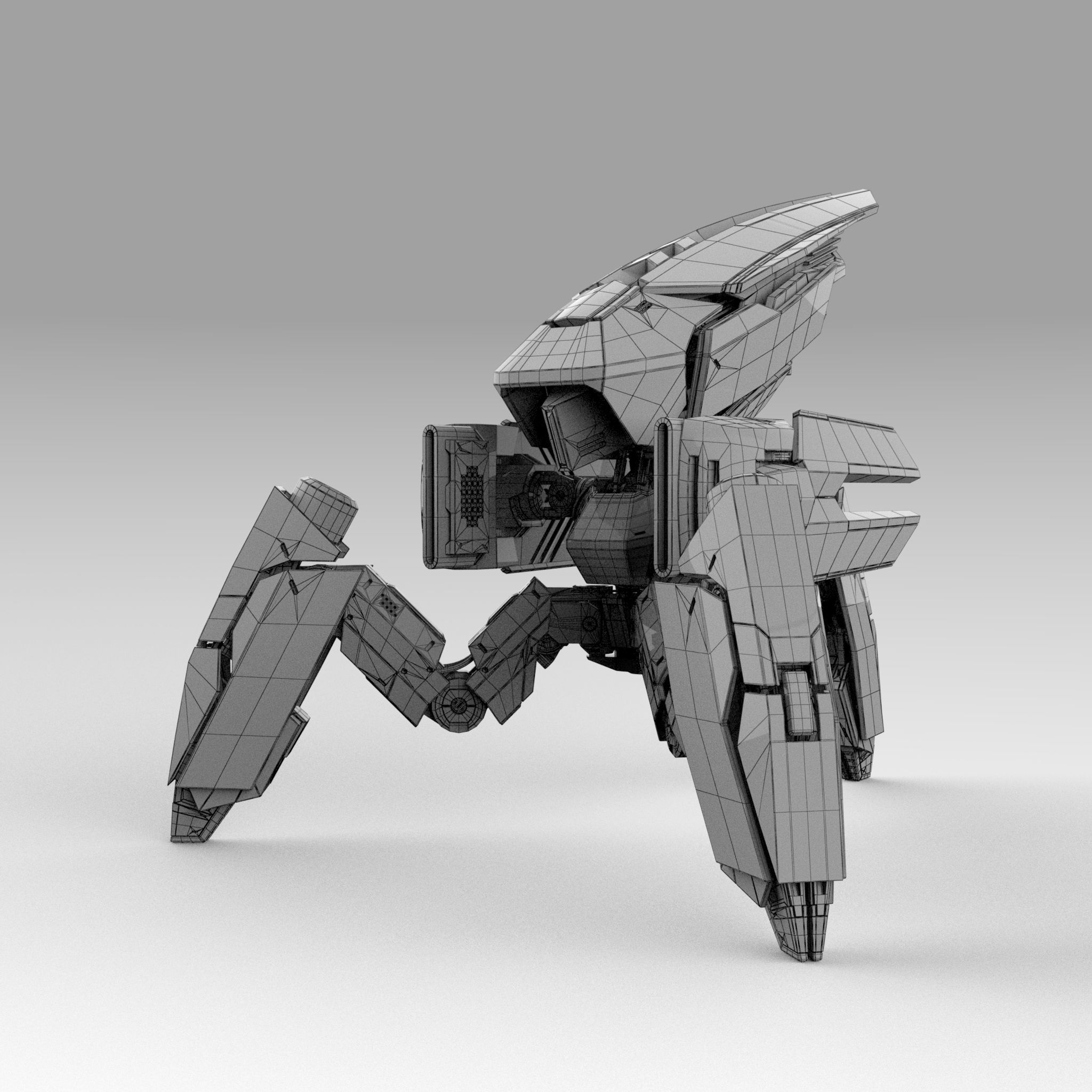 Tribot 202F 3D model_14