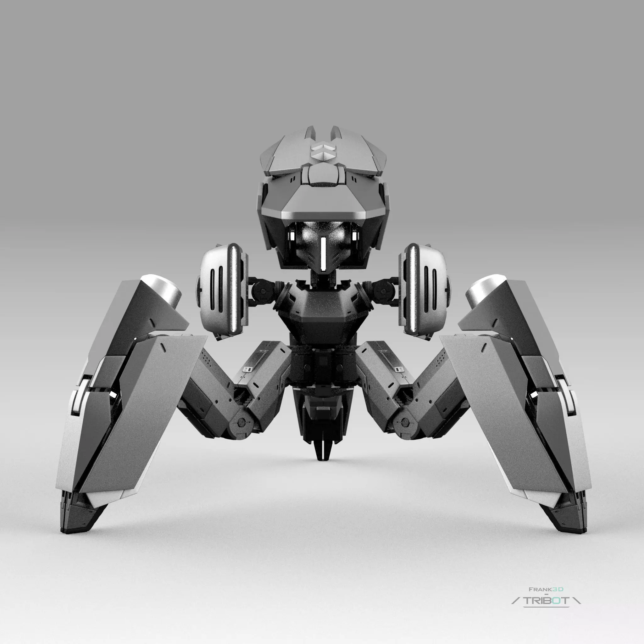 Tribot 202F 3D model_0