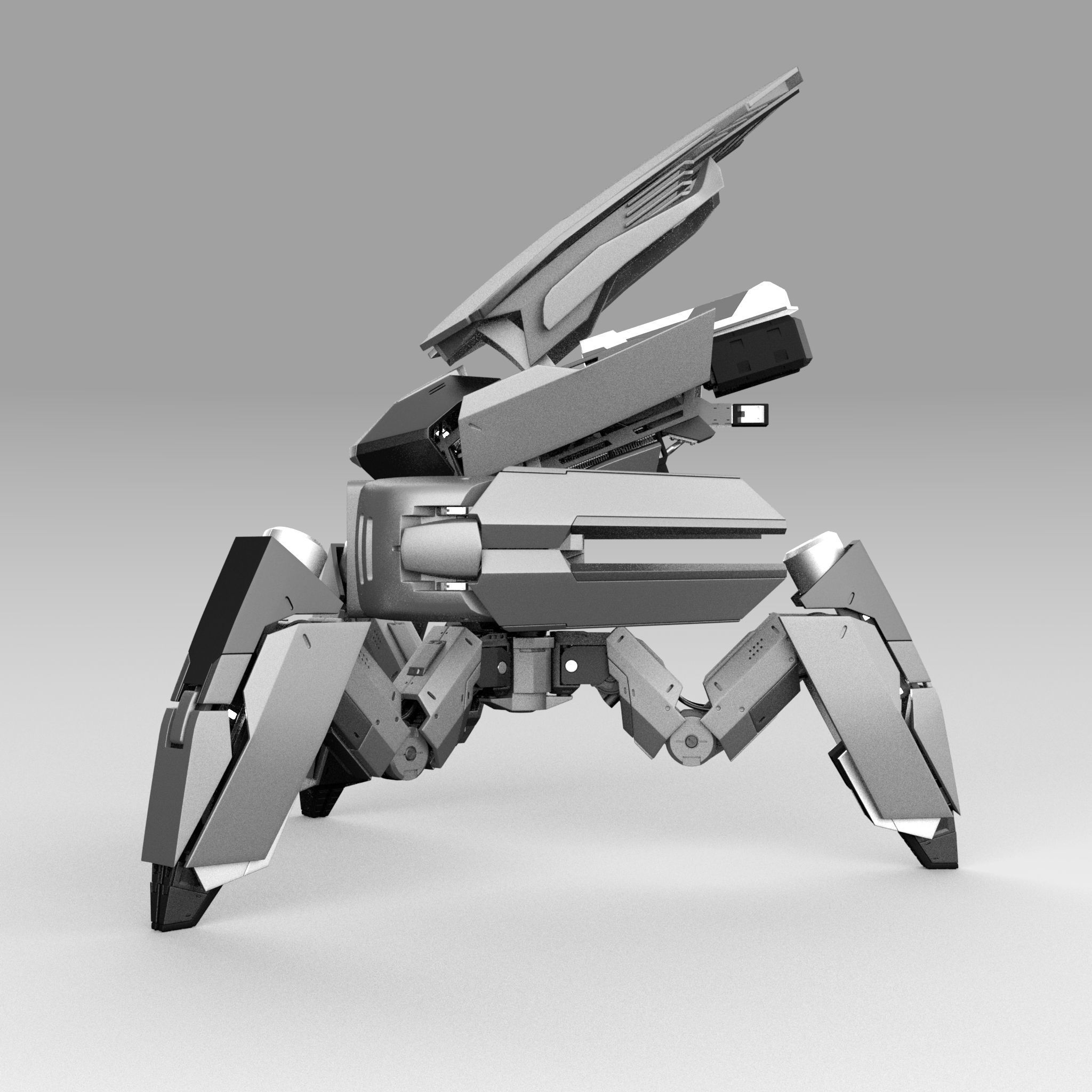 Tribot 202F 3D model_4