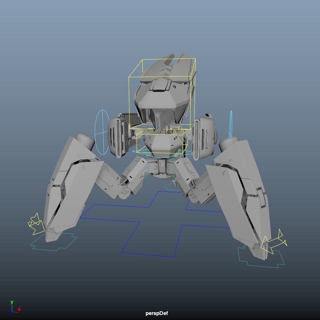 Tribot 202F 3D model_19