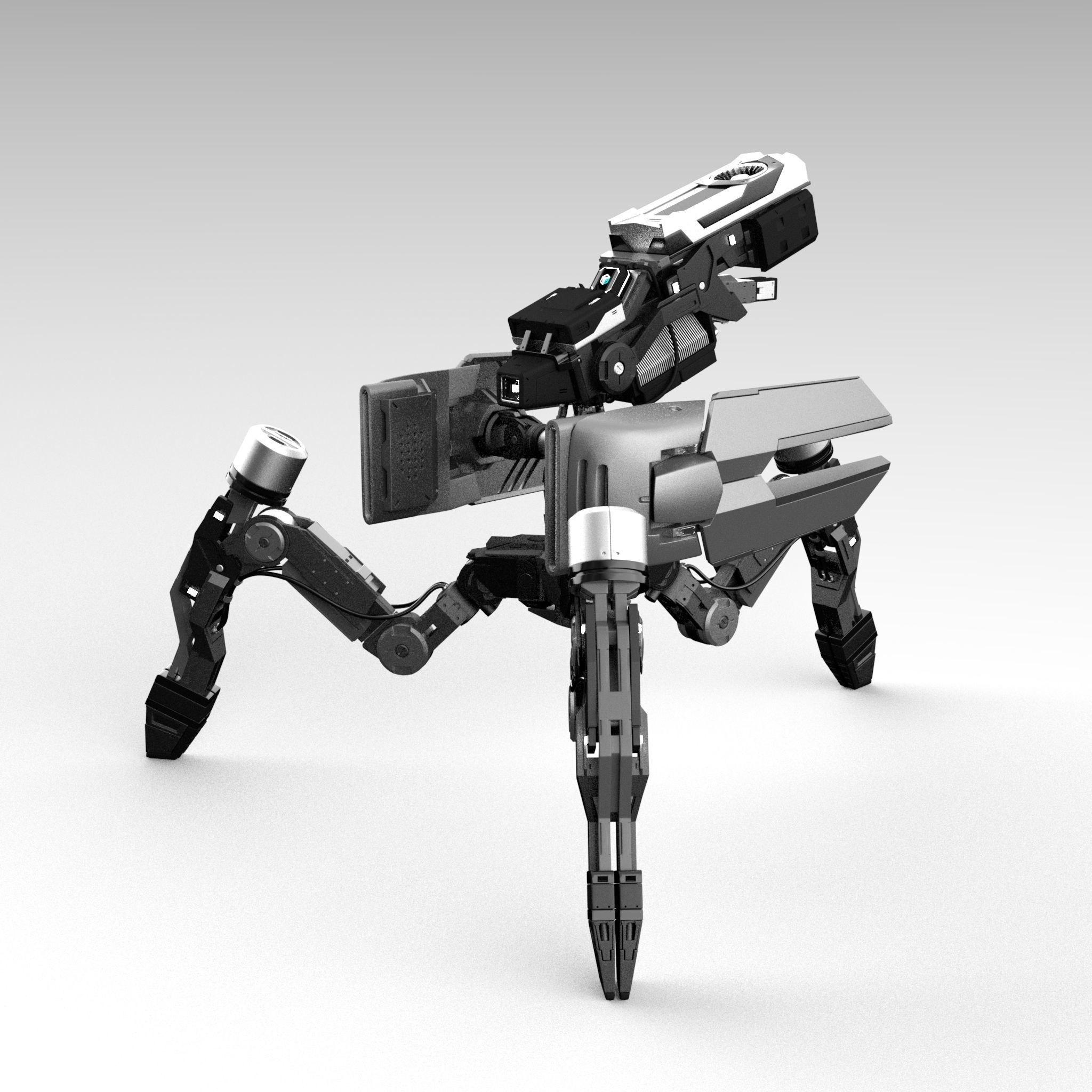 Tribot 202F 3D model_8