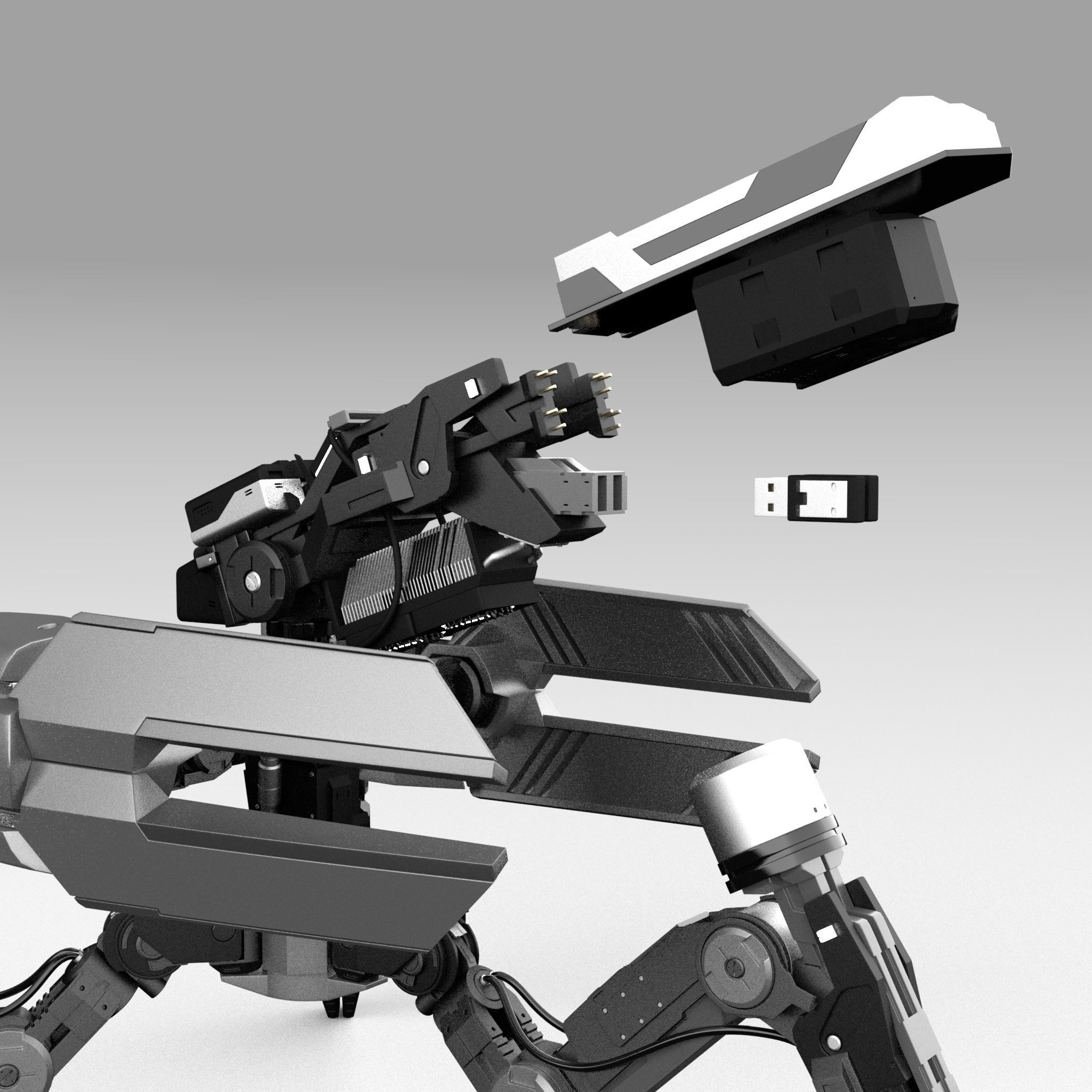 Tribot 202F 3D model_12