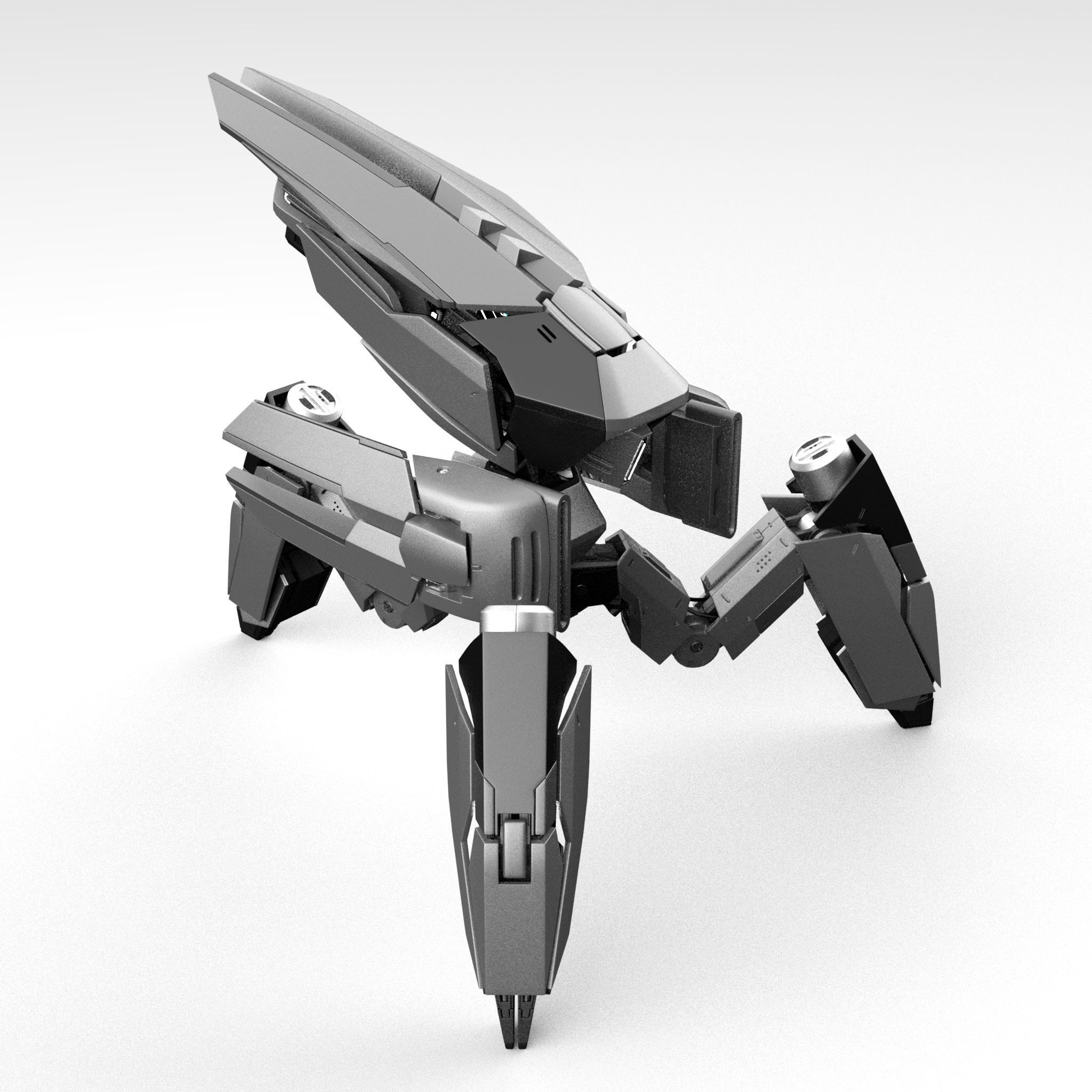 Tribot 202F 3D model_6