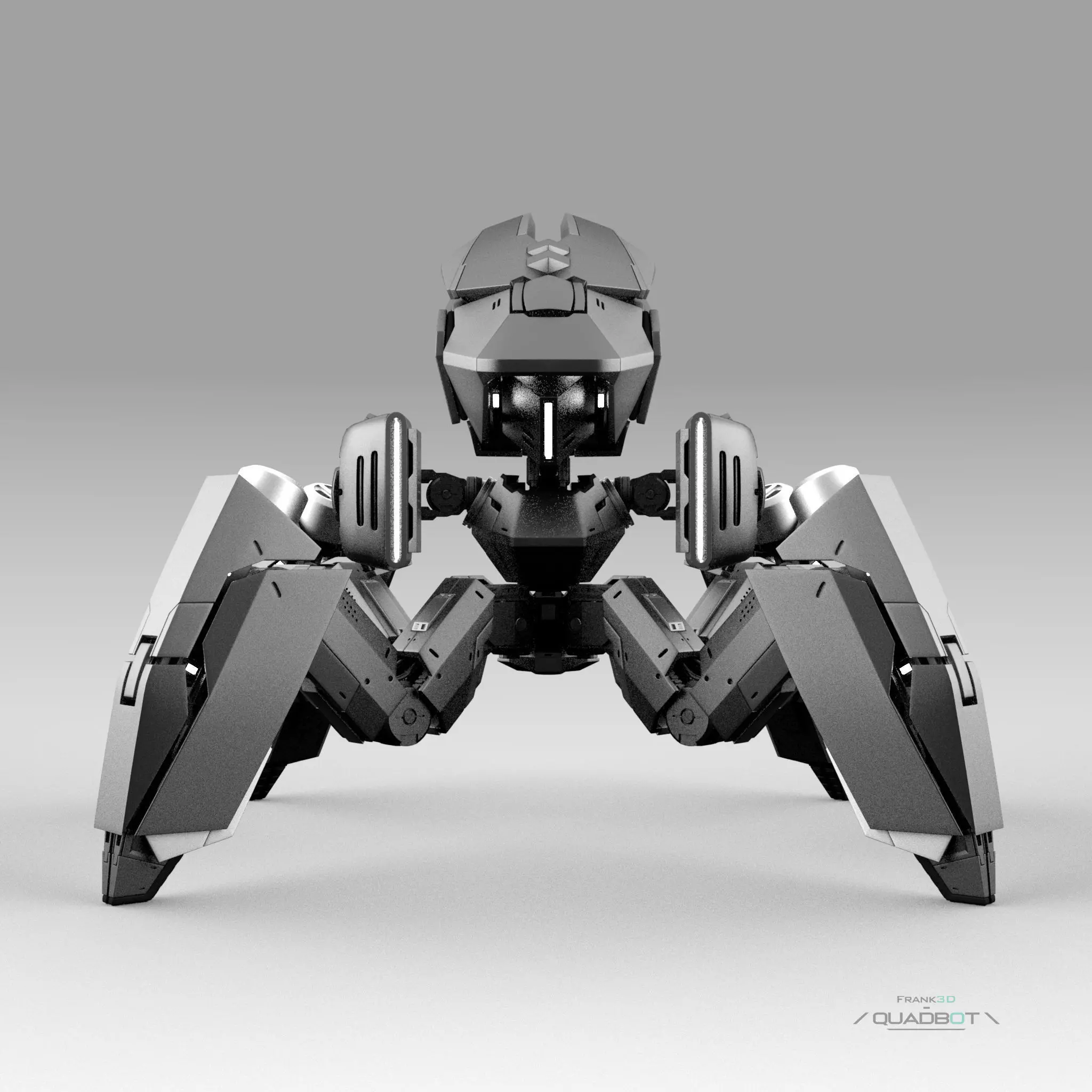 Quadbot 202F 3D model
