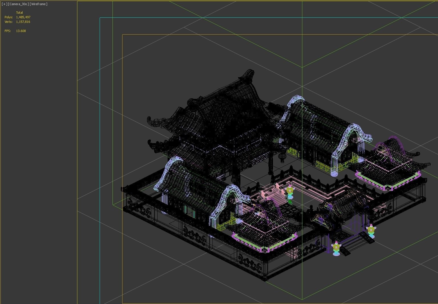 Ancient Architecture 3D model_2