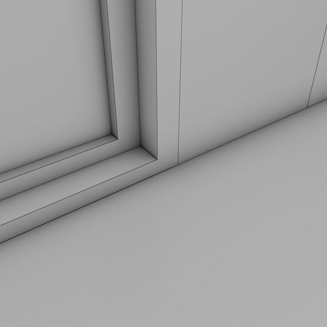 Building Pack - 5 Buildings of Residental and Industrial 3D model_38