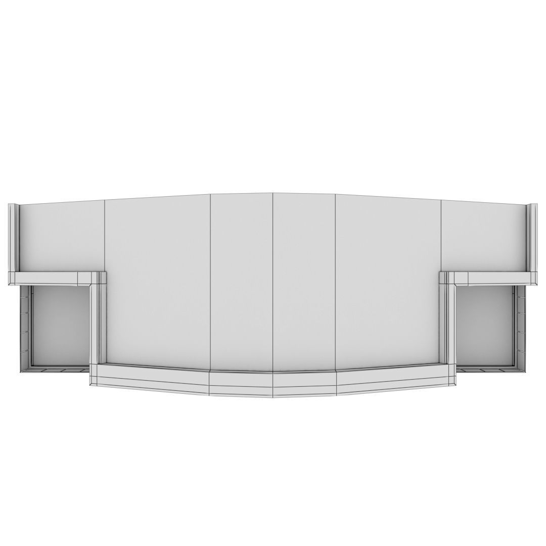 Building Pack - 5 Buildings of Residental and Industrial 3D model_22