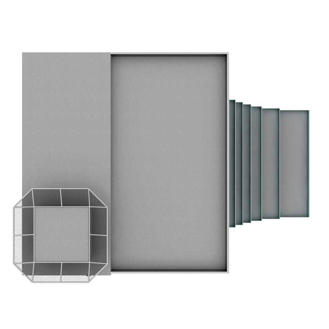 Building Pack - 5 Buildings of Residental and Industrial 3D model_91