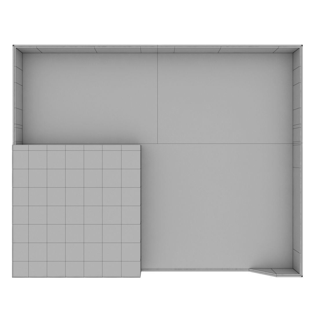 Building Pack - 5 Buildings of Residental and Industrial 3D model_76