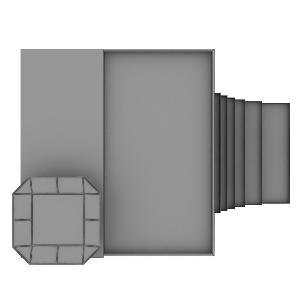 Building Pack - 5 Buildings of Residental and Industrial 3D model_92