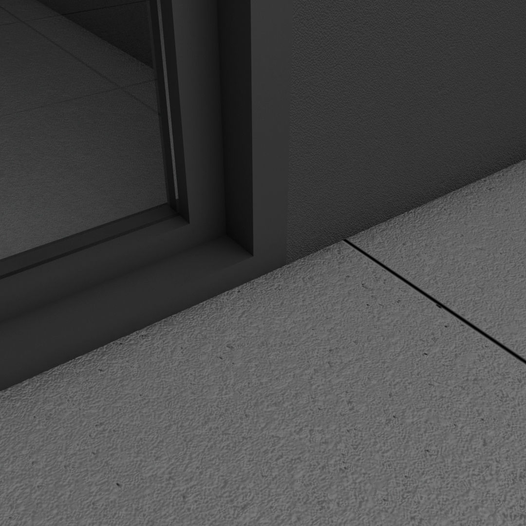 Building Pack - 5 Buildings of Residental and Industrial 3D model_37