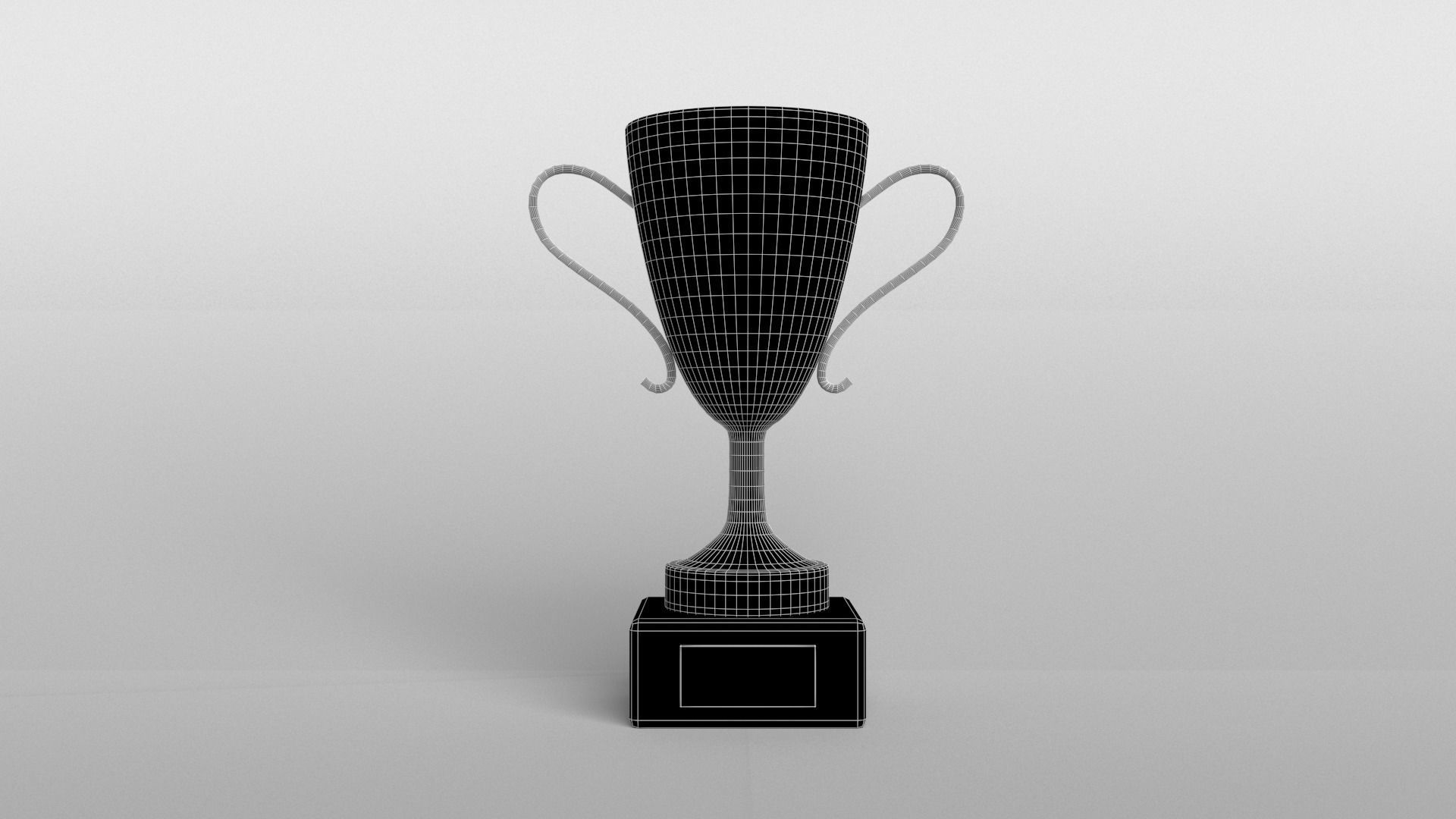 Trophy v2 002 Low-poly 3D model_6