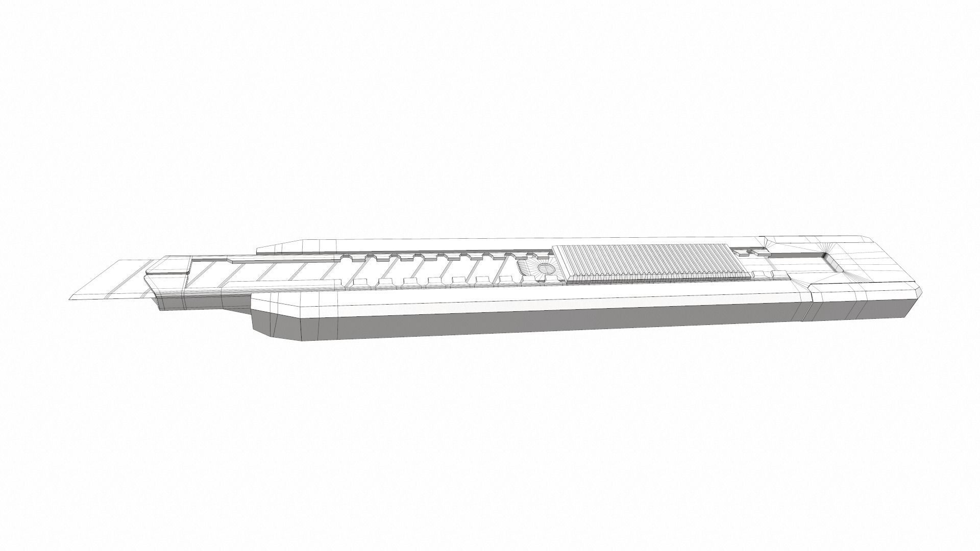 Cutter knife pa-2 colect 3D model_12