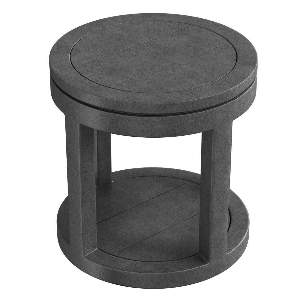 Restoration Hardware Capri aluminium tables 3D model_10