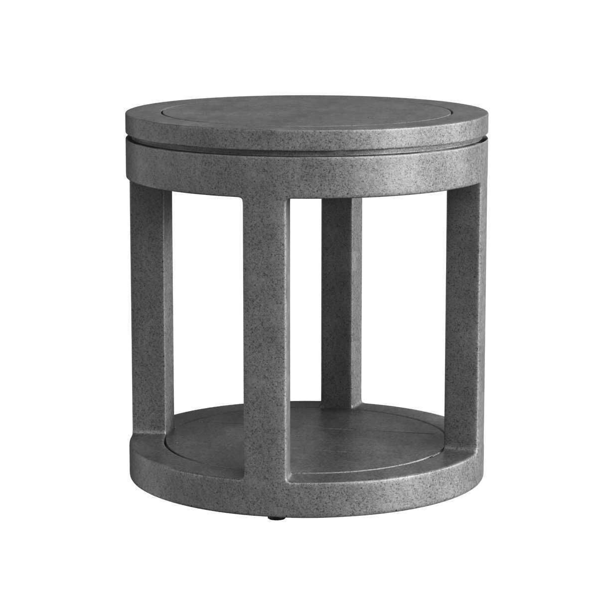 Restoration Hardware Capri aluminium tables 3D model_5