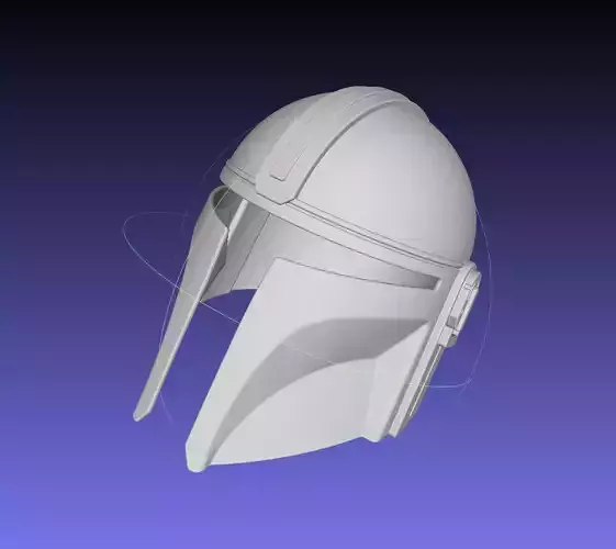 Star Wars Mandalorian Helmet Printable Model 3D print model