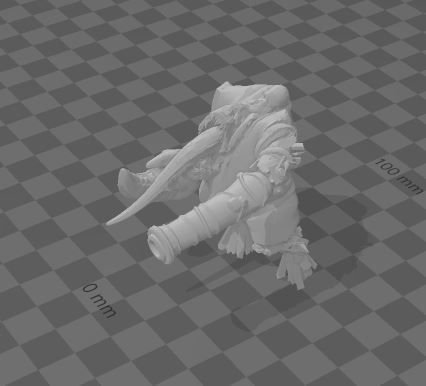 pirate maneaters - ogre mawtribes - dynamic pose 3D print model_5