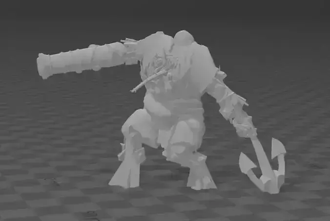 pirate maneaters - ogre mawtribes - dynamic pose