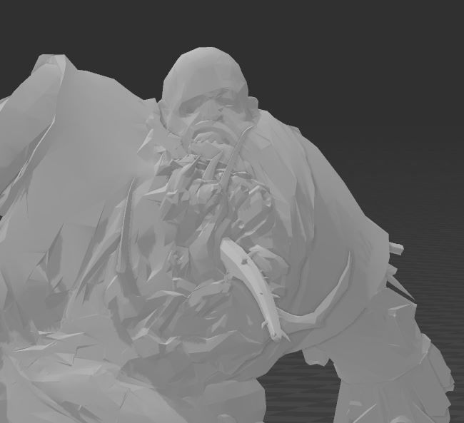 pirate maneaters - ogre mawtribes - dynamic pose 3D print model_4