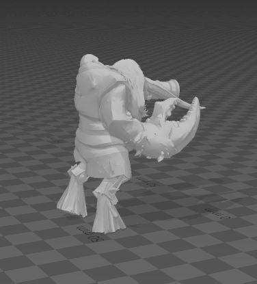 pirate maneaters - ogre mawtribes - dynamic pose 3D print model_6