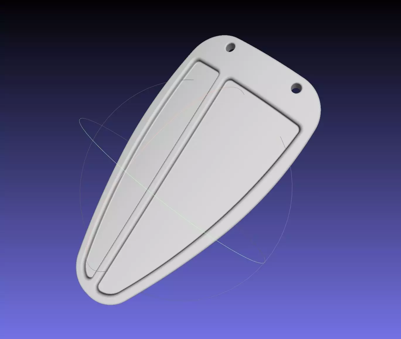 Mandalorian Armor Hip Piece Printable Model 3D print model_0