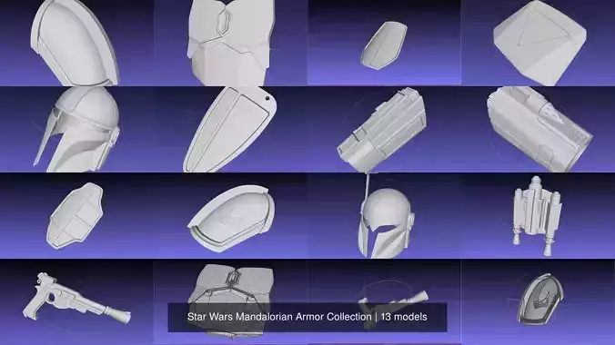 Star Wars Mandalorian Armor Collection 