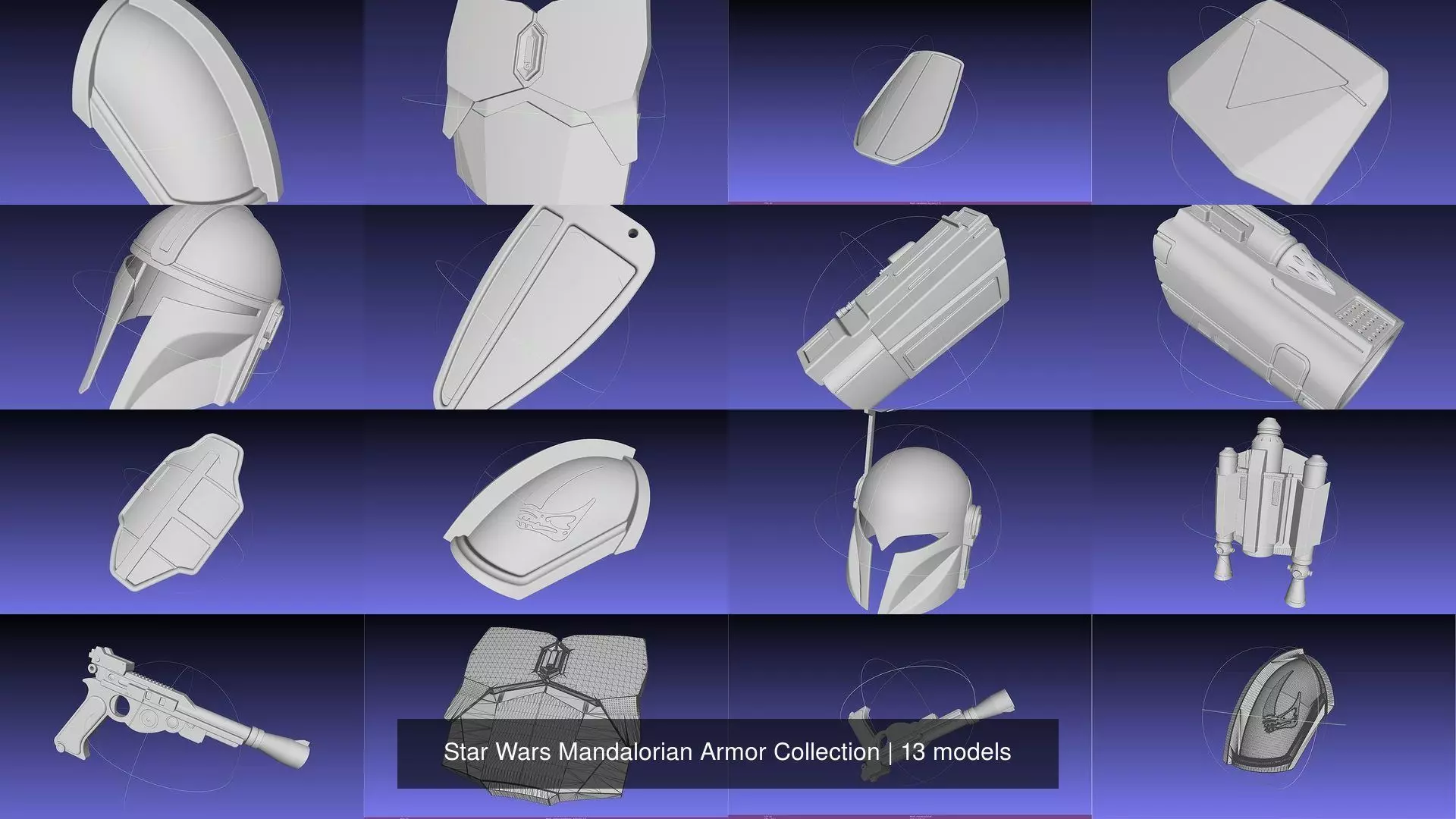 Star Wars Mandalorian Armor Collection _0