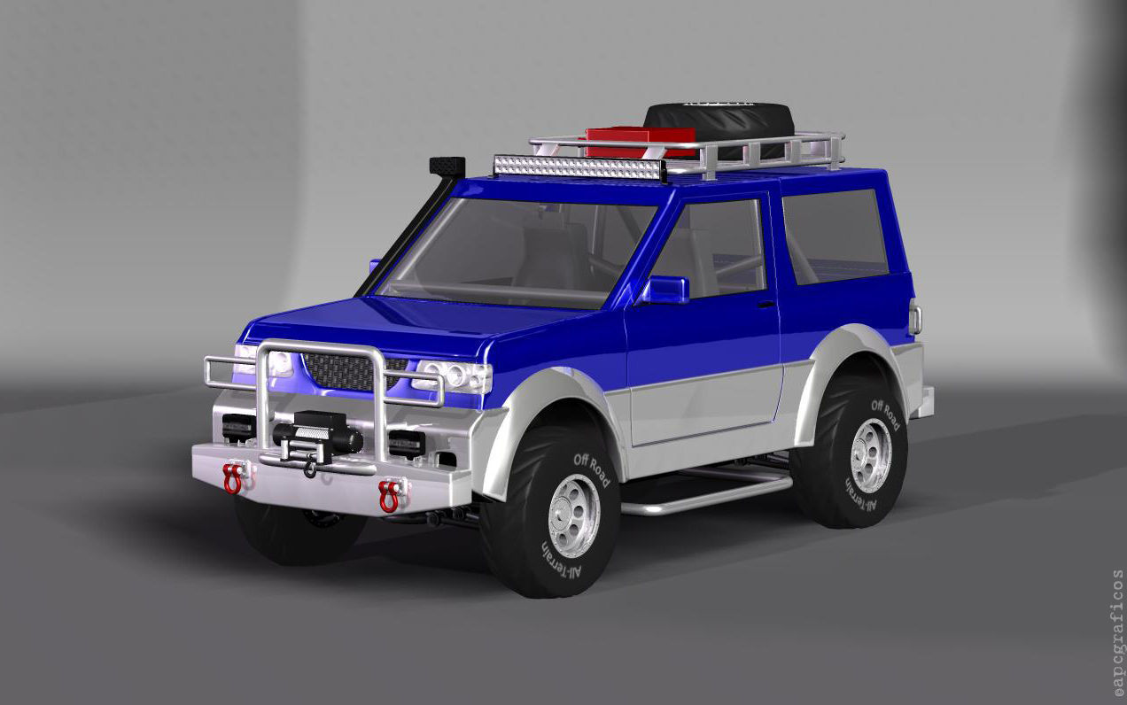 4x4 Off-road 3D model_1