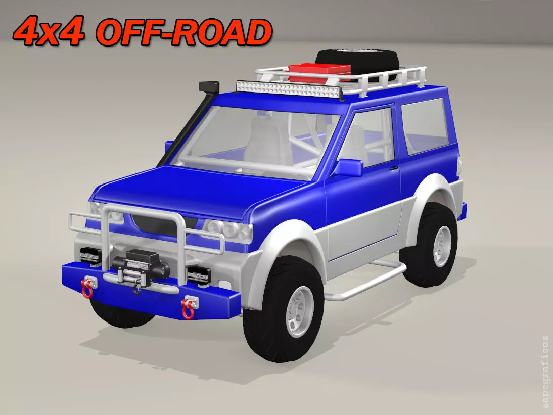 4x4 Off-road 3D model_0