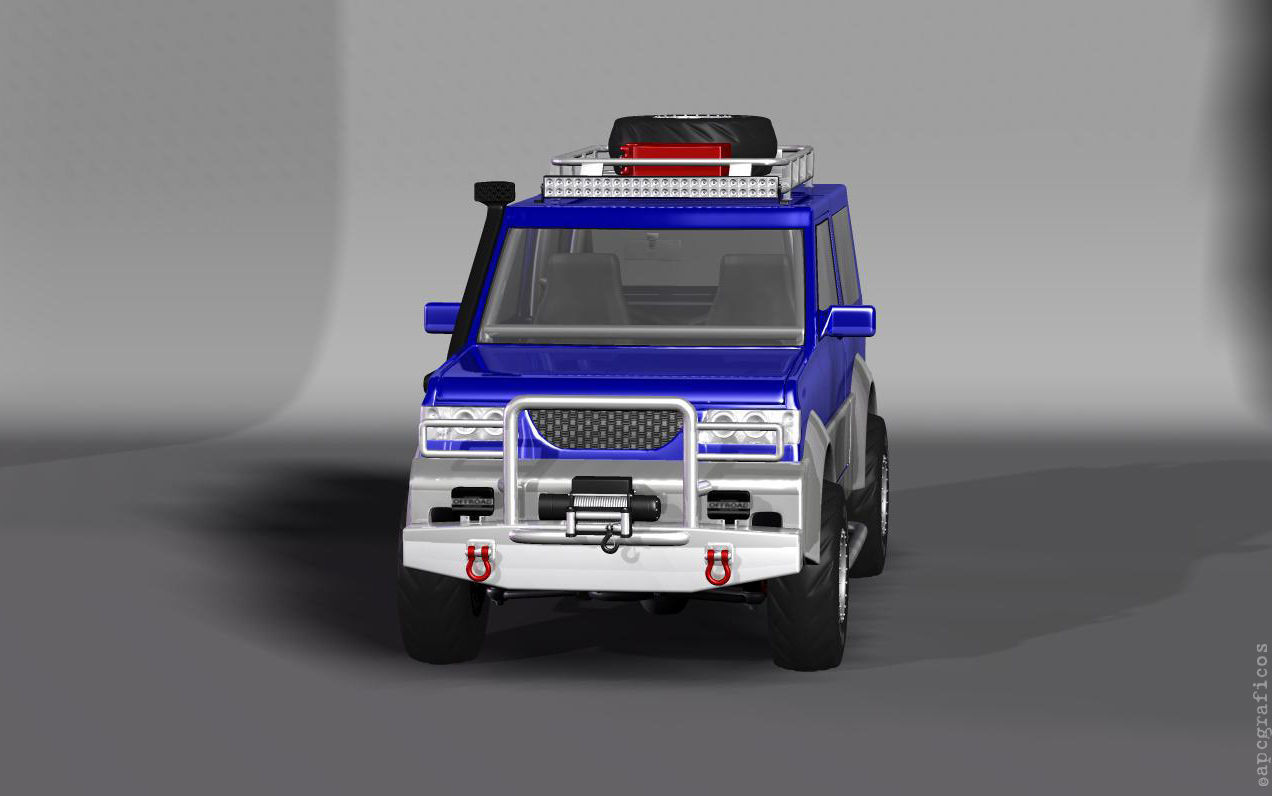 4x4 Off-road 3D model_3