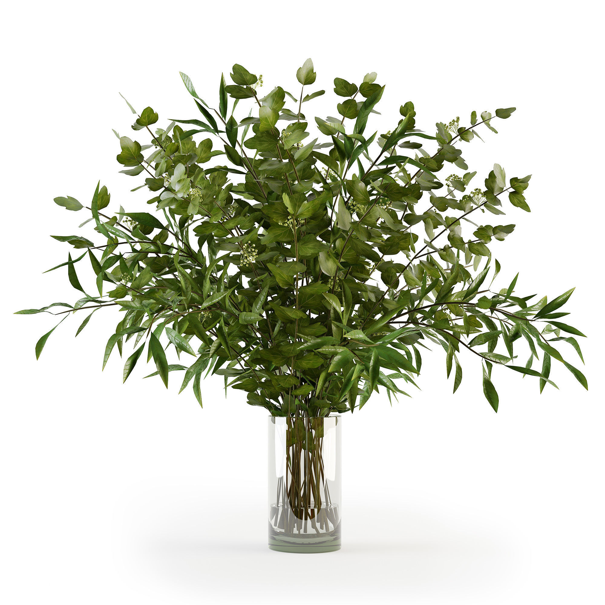 Branches in a vase 010 3D model_1