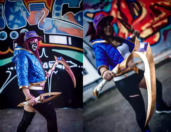 KDA Akali Weapons - League of Legends 3D print model