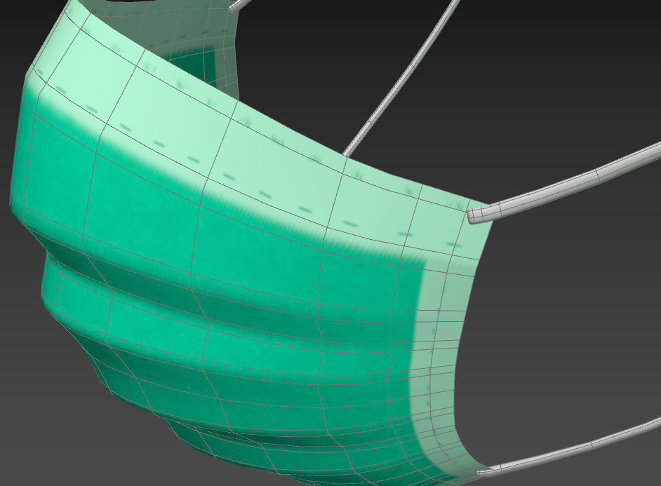 Surgical  Mask 3D model_15