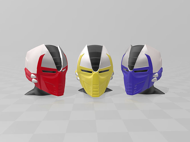 Cyrax helmet from Mortal Kombat Classic and Sektor Smoke SubZero 3D print model