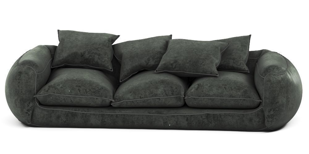  puff Sofa Free 3D model_1