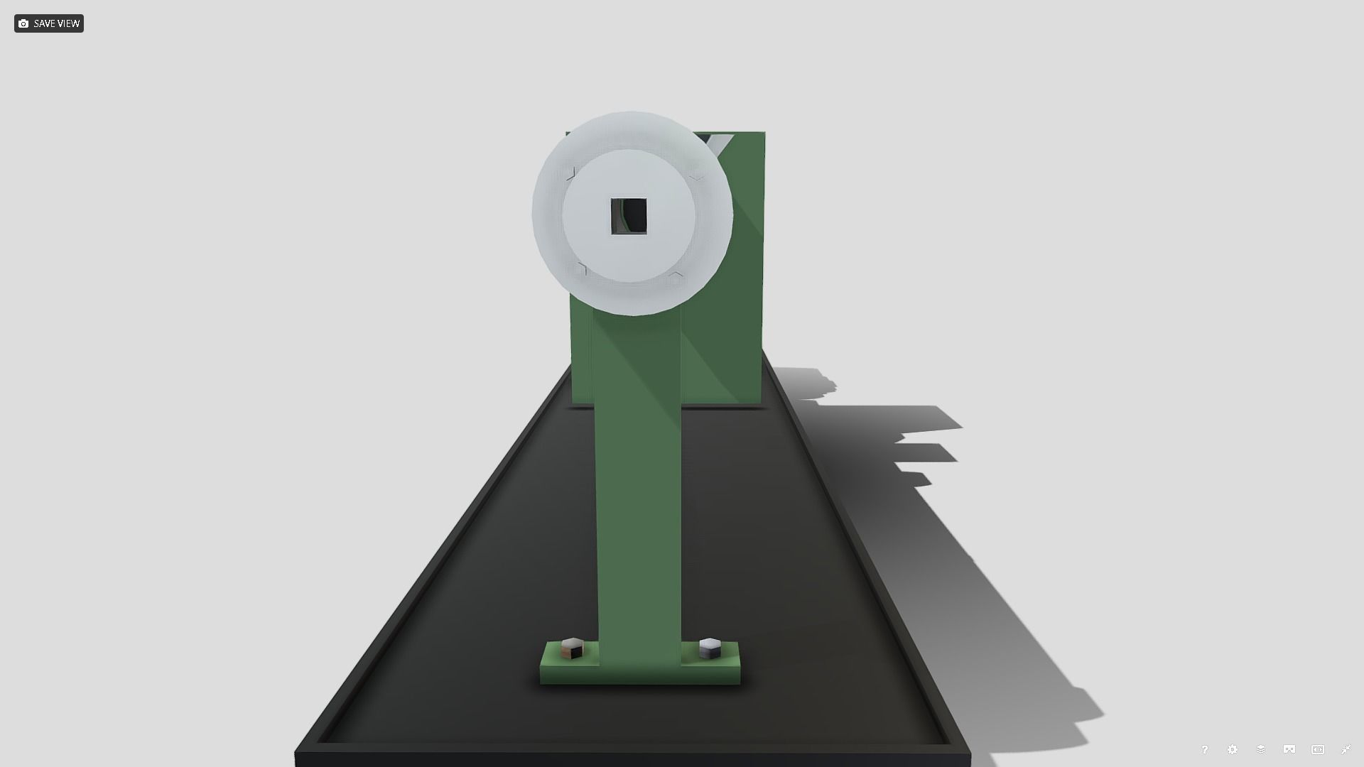 Machine - Extruder Low-poly 3D model_7