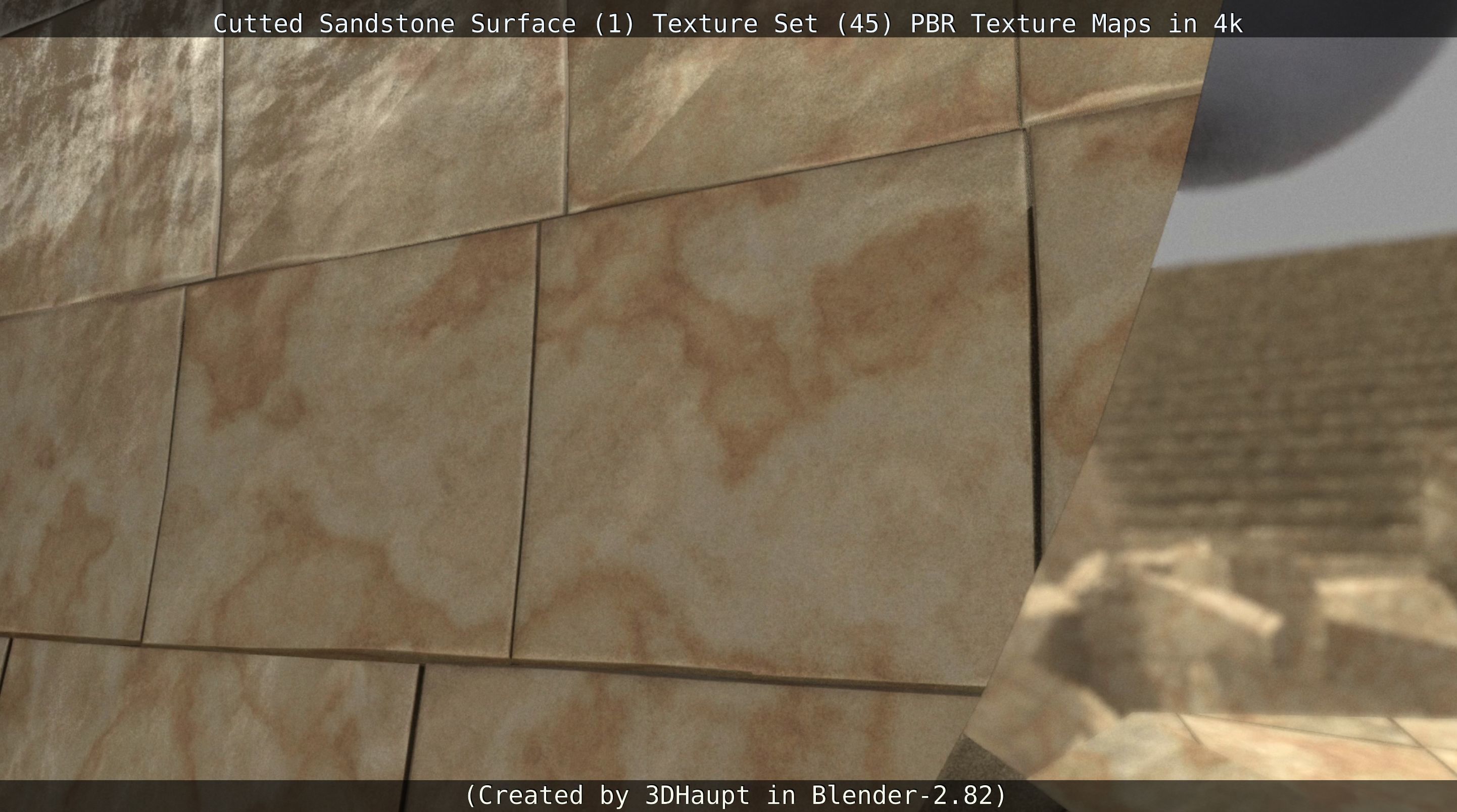 Cutted Sandstone Surface -1- Texture Set -45- Texture_56