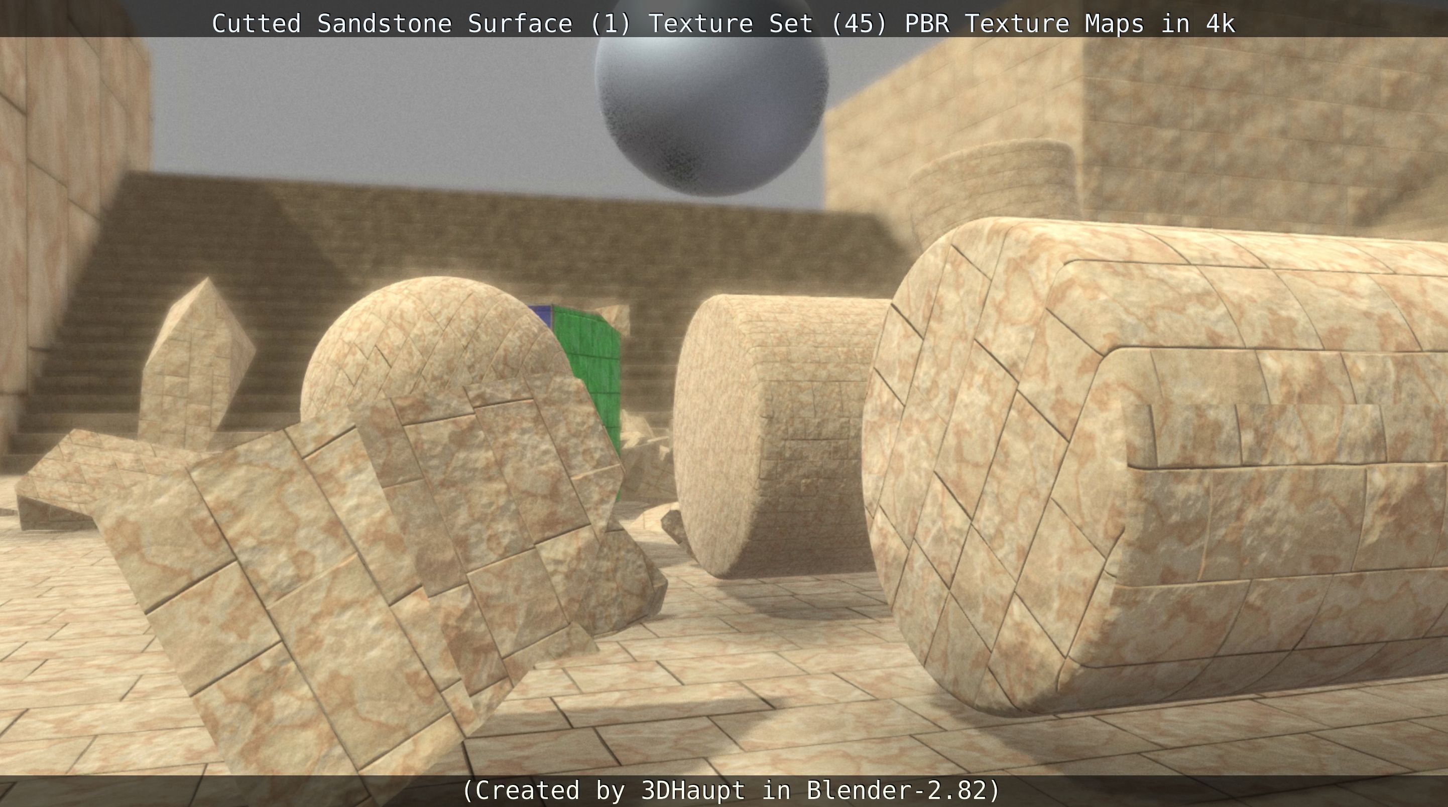 Cutted Sandstone Surface -1- Texture Set -45- Texture_10