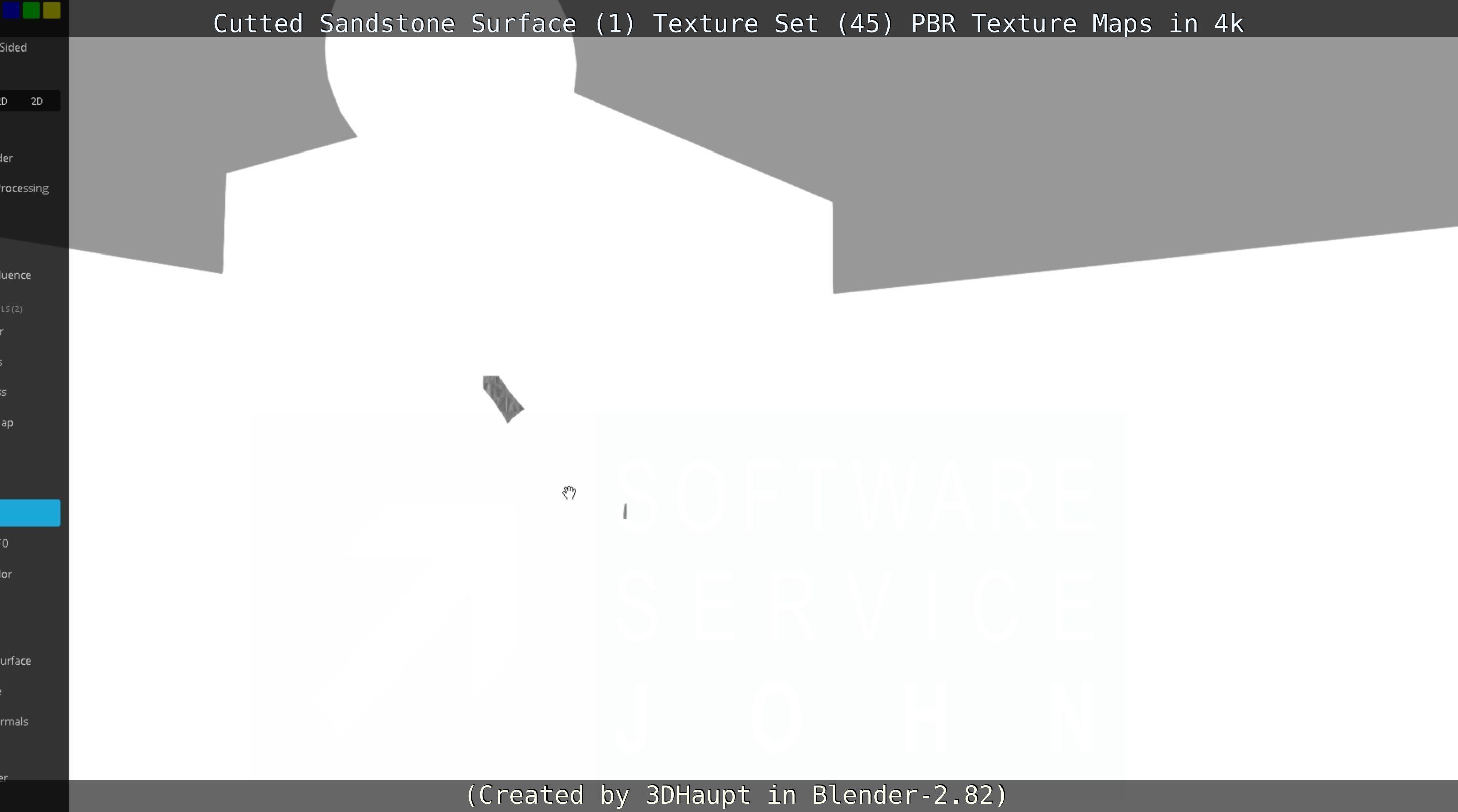 Cutted Sandstone Surface -1- Texture Set -45- Texture_142